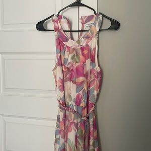 Calvin Klein Long Dress Floral